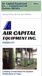 Mobile Screenshot of aircapitalequipment.com