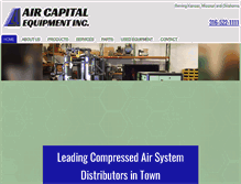 Tablet Screenshot of aircapitalequipment.com